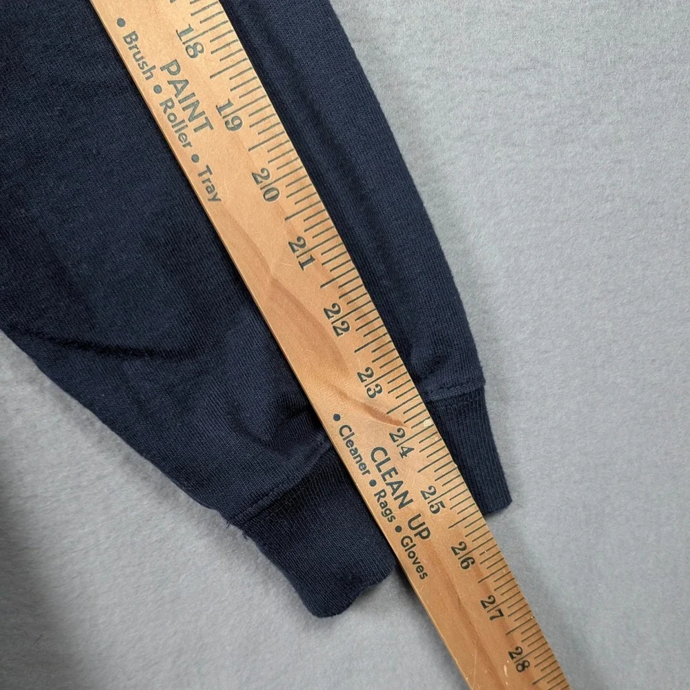 L.L. Bean Rugby Shirt Mens XL Blue Lakewashed Long Sleeve Traditional Fit 504190